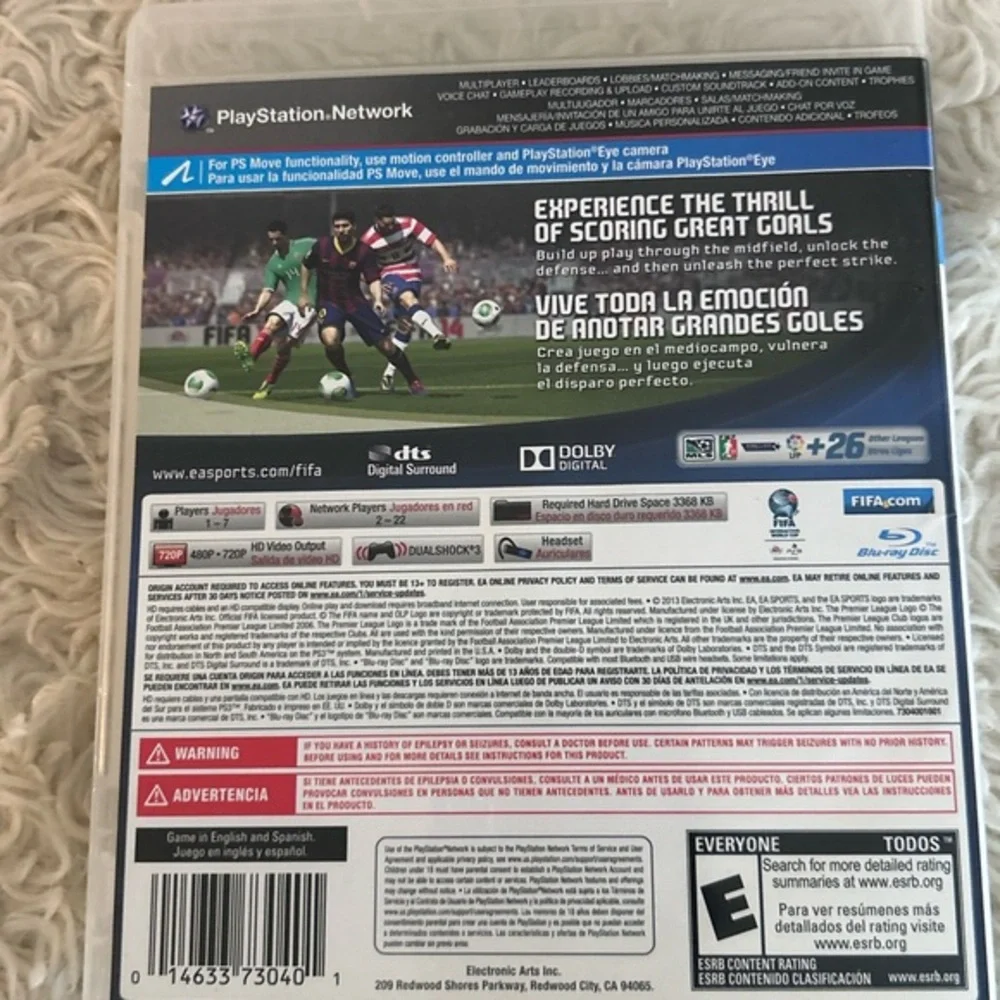 Sony FIFA 14 PS3 Game -‎ Blue and Red Edition